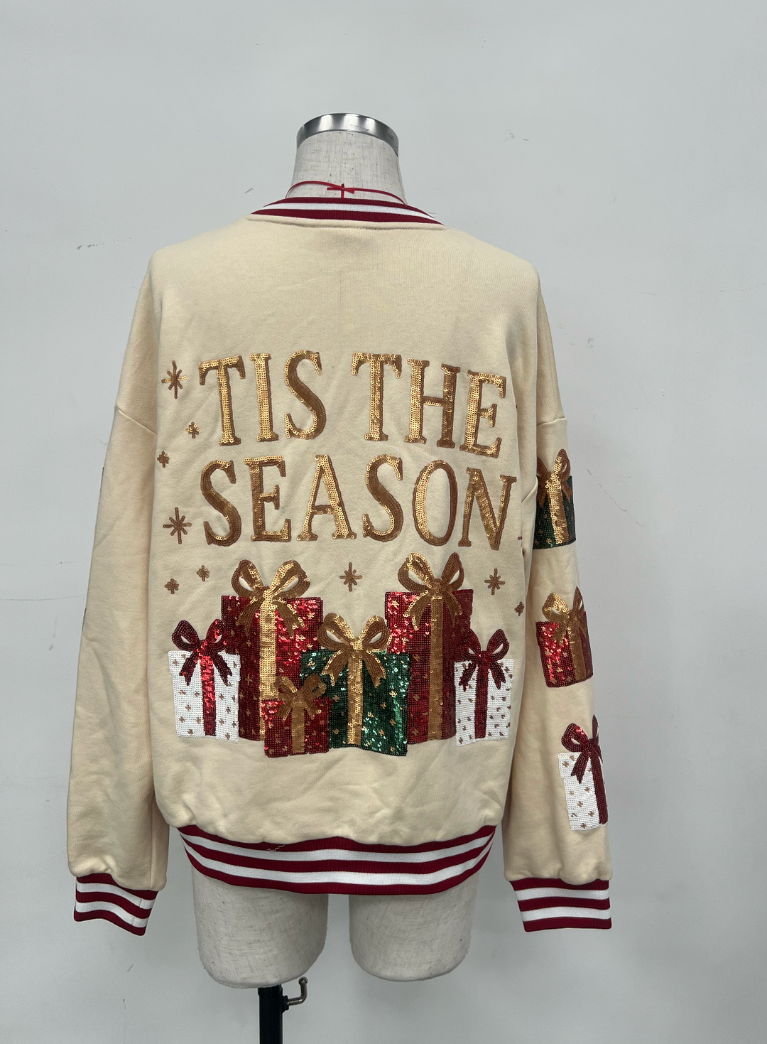 TIS THE SEASON IVORY PULLOVER (PREORDER)
