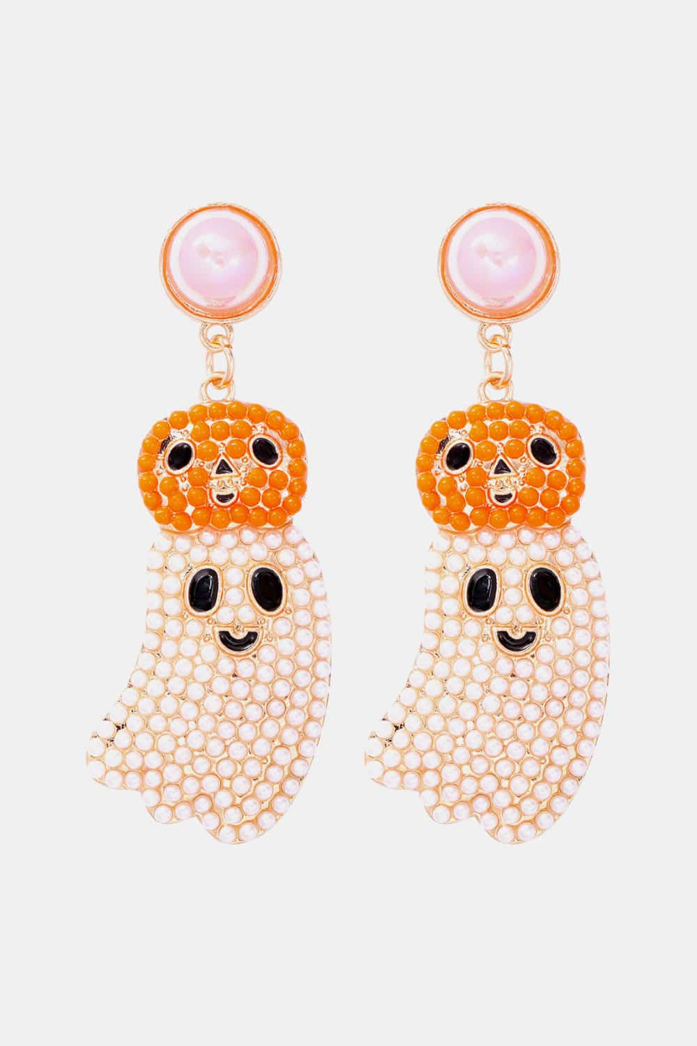 Halloween Ghost Shape Dangle Earrings (ships in 2 weeks)