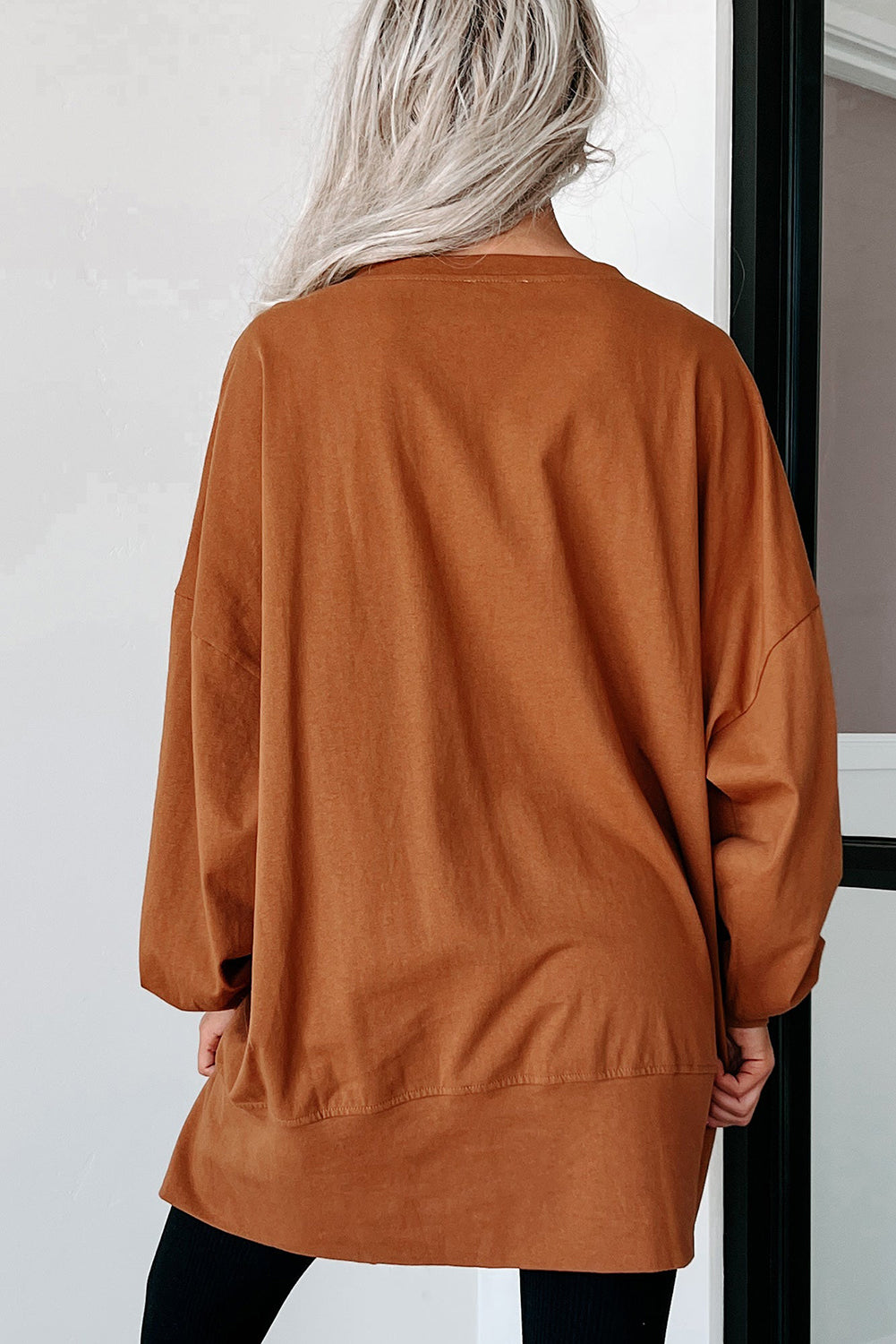 Happy Halloween Burnt Orange Top (Preorder)