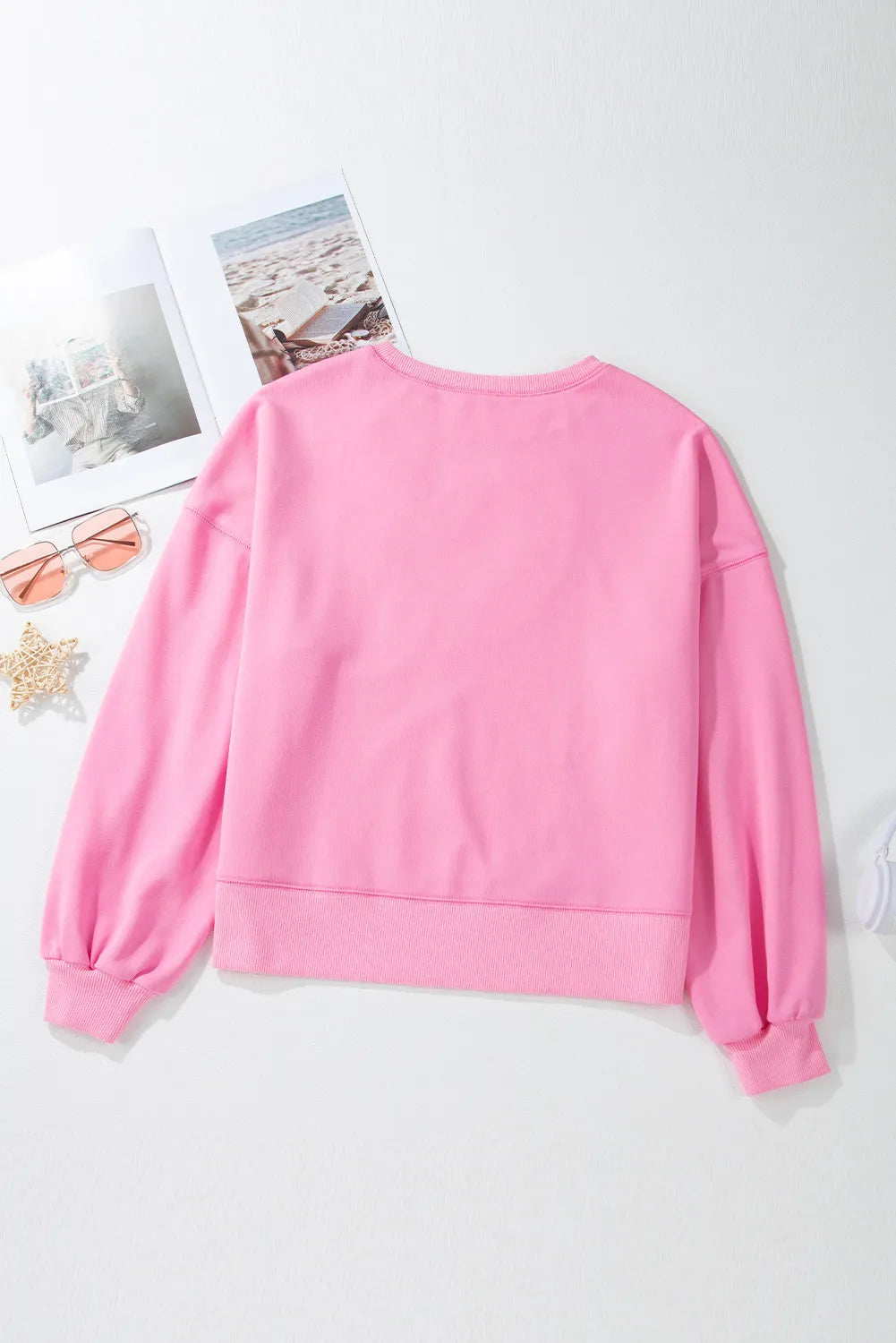 Touch Down Pink Pullover (ships 1-2 weeks)