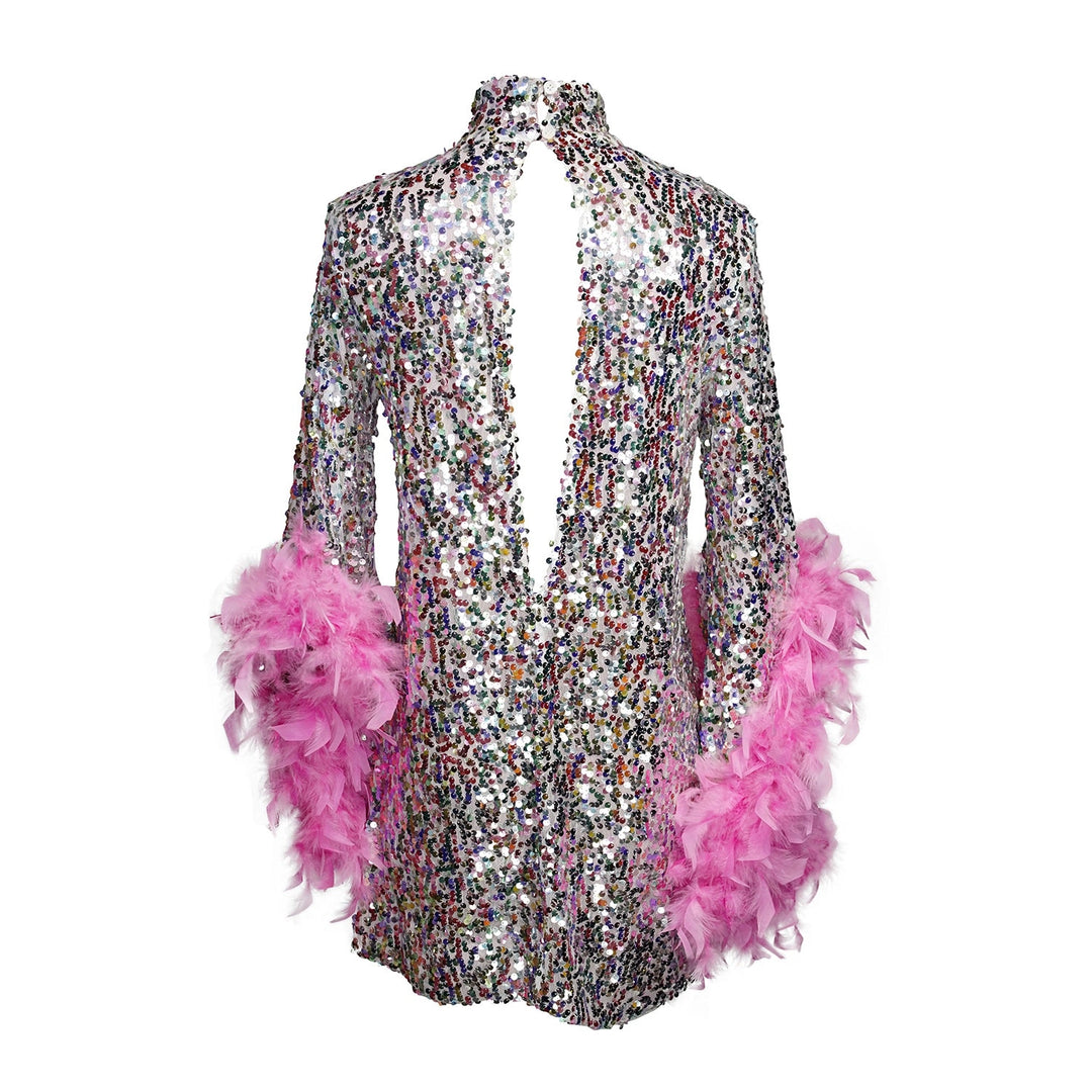 CONFETTI FEATHER DRESS RTS