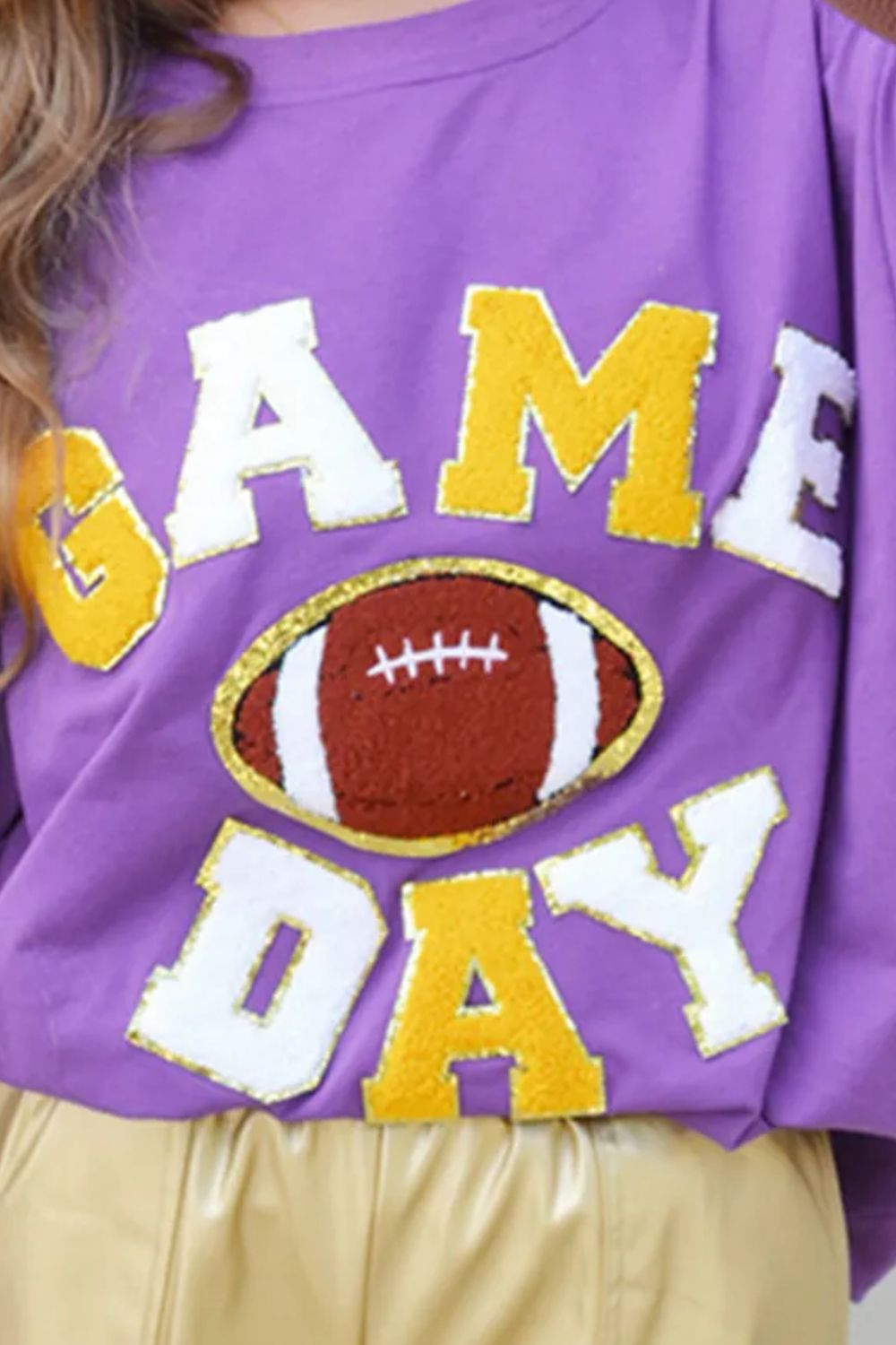 GAME DAY Football Long Sleeve Sweatshirt (ships 1-2 weeks)