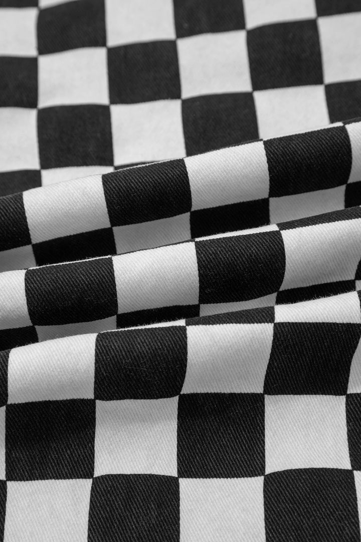 CHECKERED JEANS RTS
