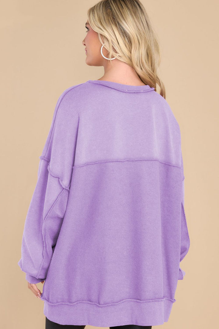 Oversized Pullover (ships 1-2 weeks)