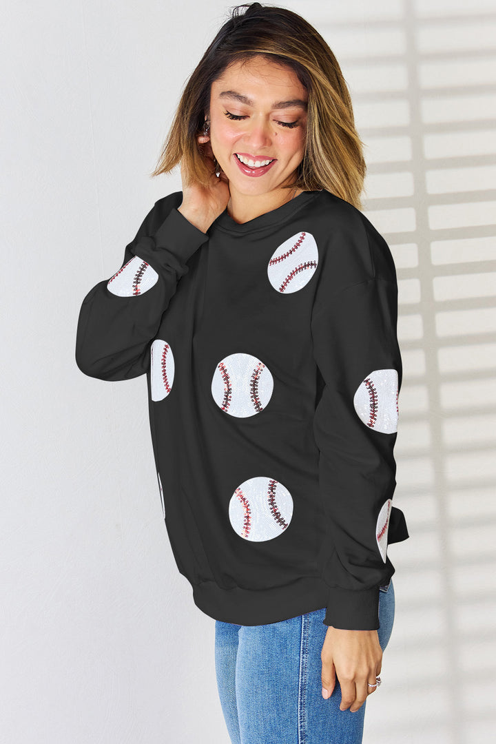 Sequin Baseball Shirt (ships 1-2 weeks)