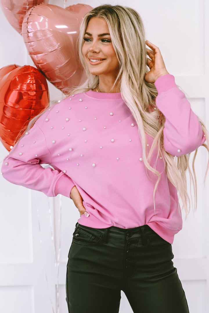 Bubblegum pearl pullover ships 1-2 weeks