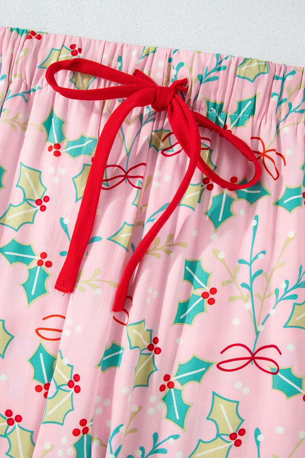 Pink Holiday Pajama set (ships 1-2 weeks)