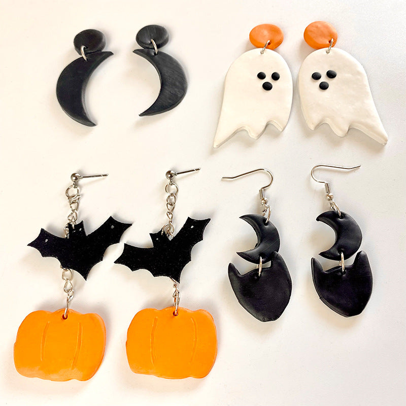 Halloween Theme Dangle Earrings (ships in 2 weeks)