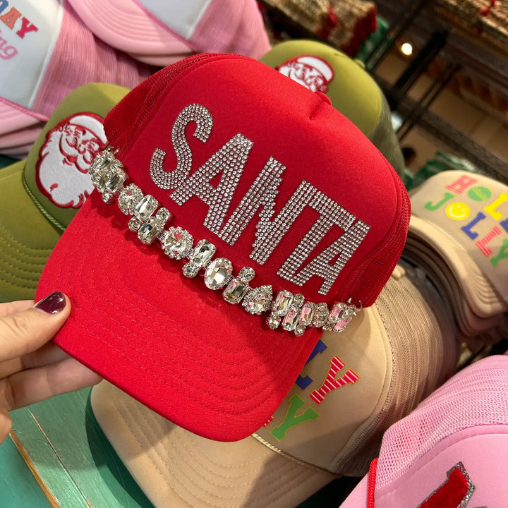 Jeweled Santa Hat (PREORDER)