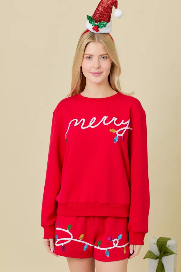 Sequin Merry Red Set