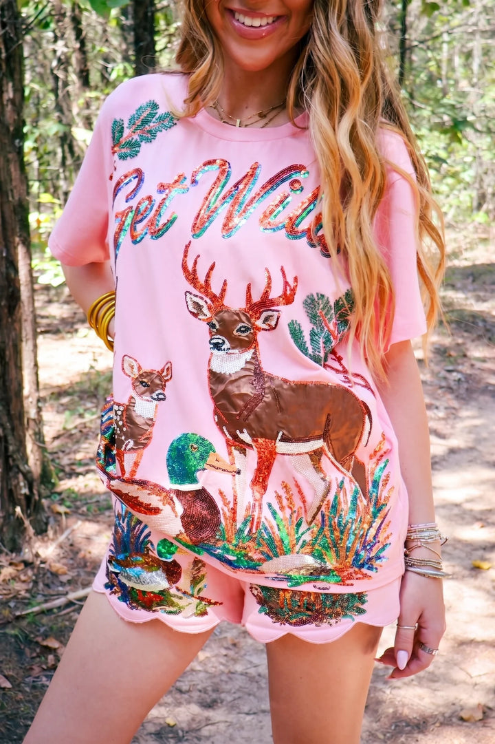 Brianna Cannon GET WILD T-shirt (READY TO SHIP)