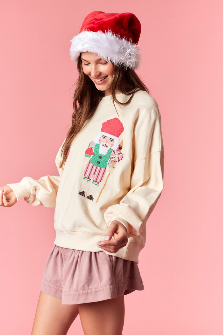 Jeweled Ivory Nutcracker RTS