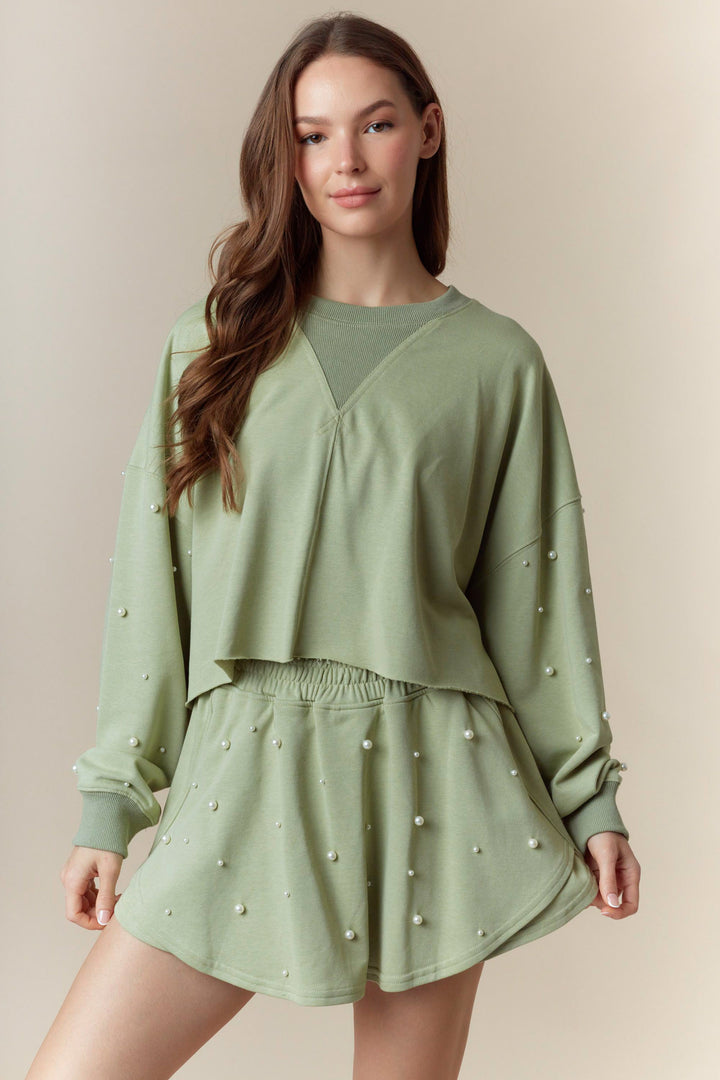 Olive Pearl Set