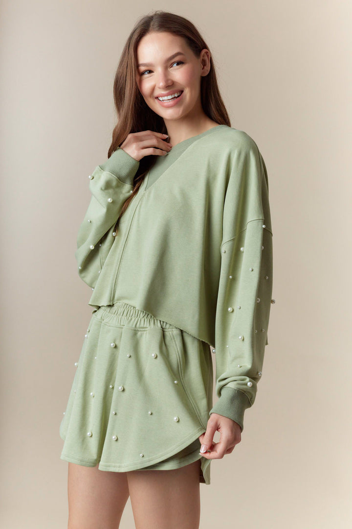 Olive Pearl Set