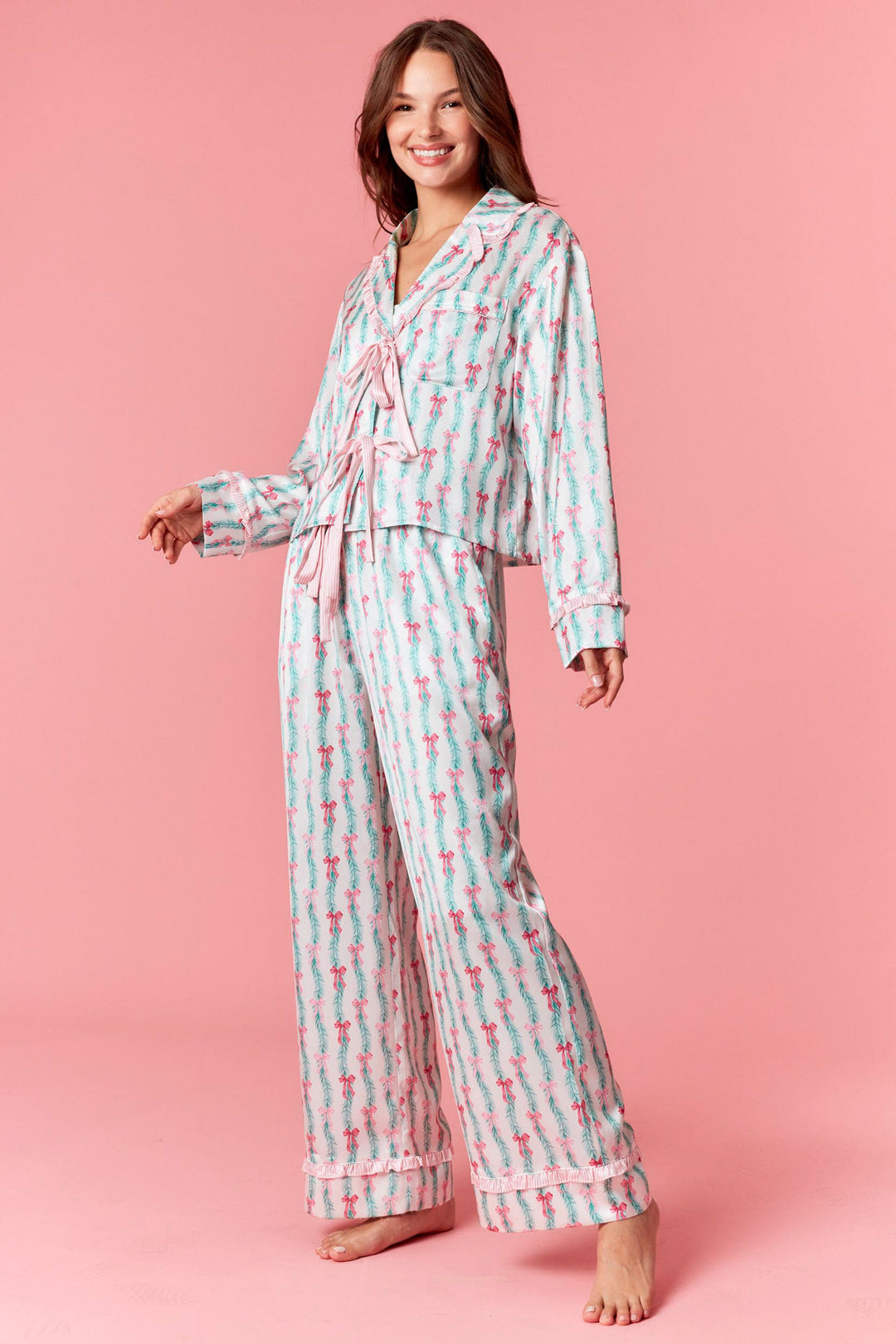 Pink & Tree Pj set (ships 2 weeks)