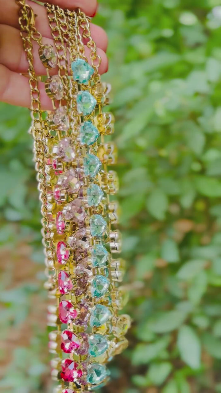Heart Crystal Necklace DEAL OF THE DAY RTS