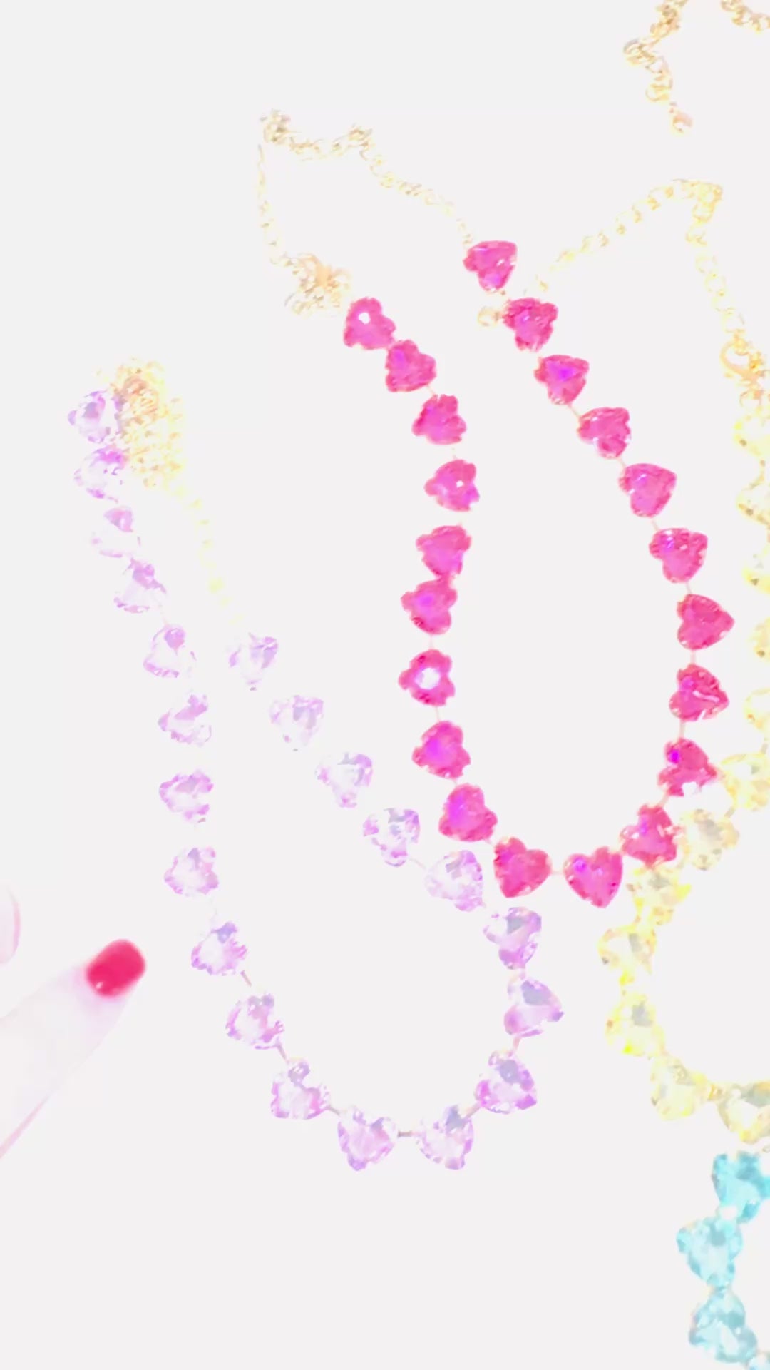 Heart Crystal Necklace DEAL OF THE DAY RTS